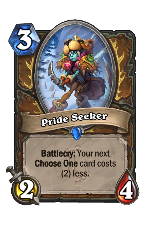 Pride Seeker Hearthstone kártya