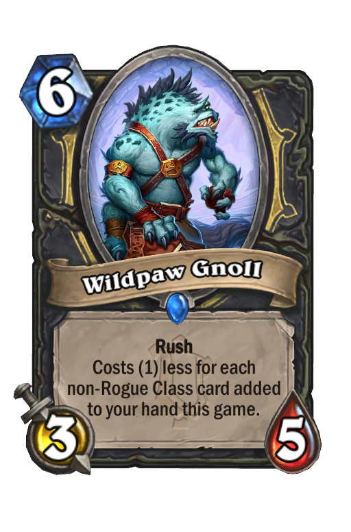 Wildpaw Gnoll Hearthstone kártya