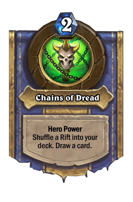 Chains of Dread Hearthstone kártya