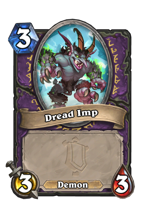 Dread Imp Hearthstone kártya