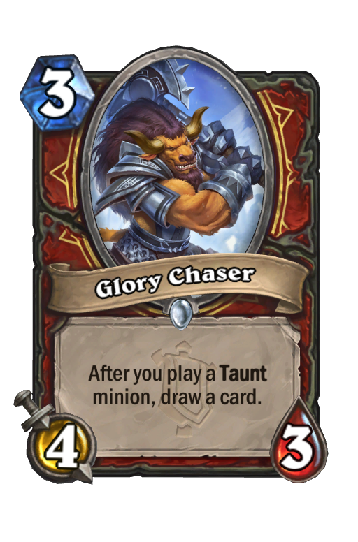 Glory Chaser Hearthstone kártya