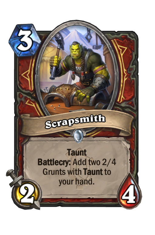 Scrapsmith Hearthstone kártya