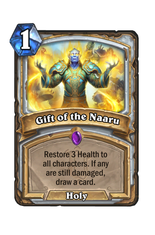 Gift of the Naaru Hearthstone kártya