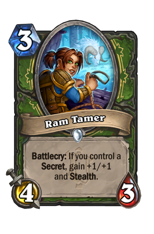 Ram Tamer Hearthstone kártya