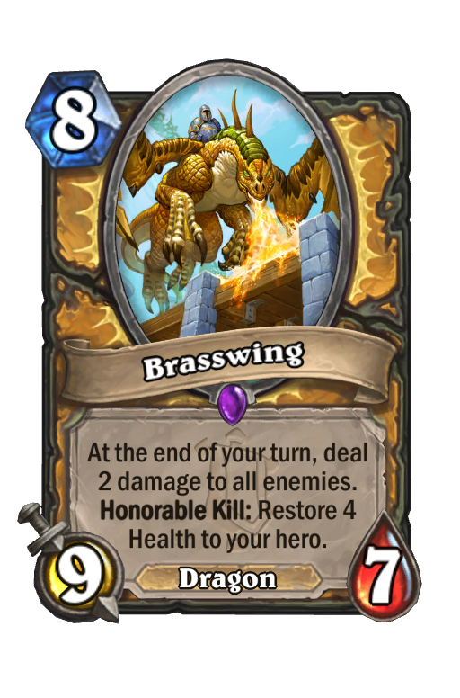 Brasswing Hearthstone kártya