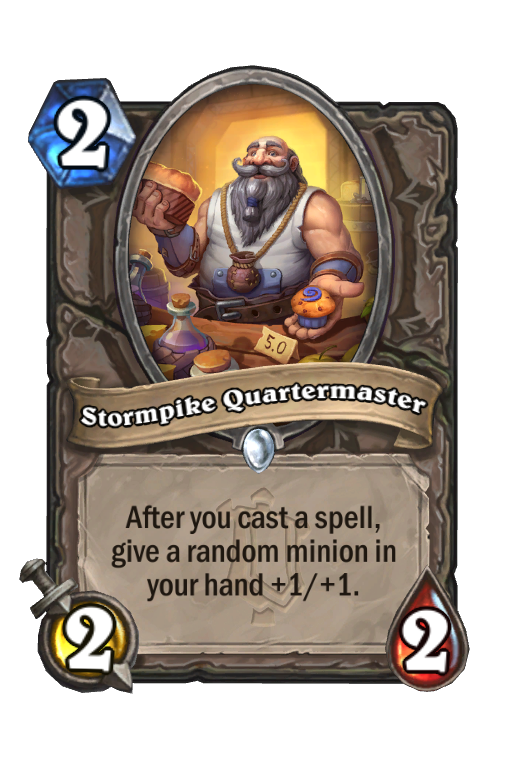 Stormpike Quartermaster Hearthstone kártya