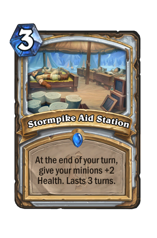 Stormpike Aid Station Hearthstone kártya