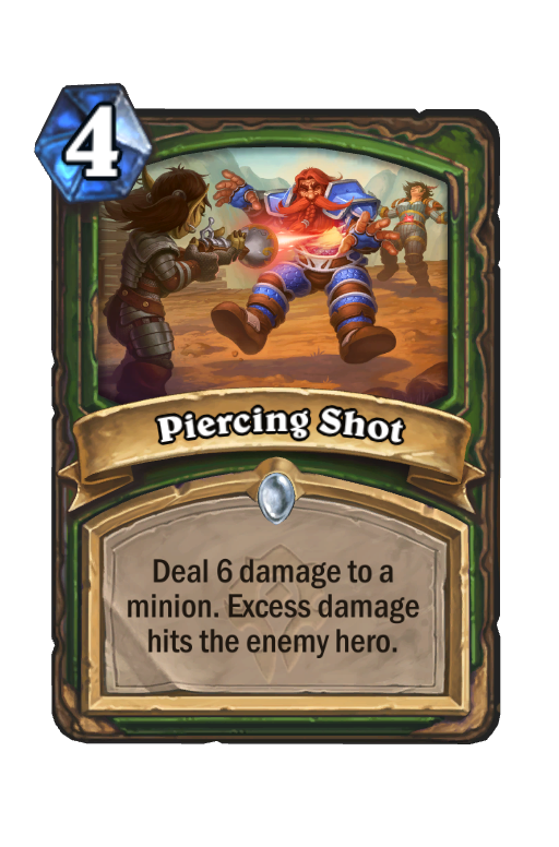 Piercing Shot Hearthstone kártya