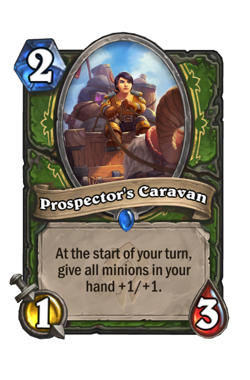 Prospector's Caravan Hearthstone kártya