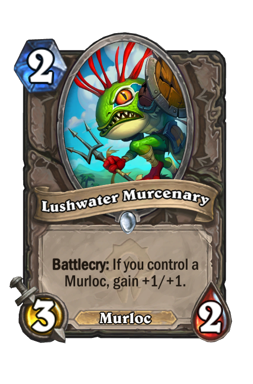Lushwater Murcenary Hearthstone kártya
