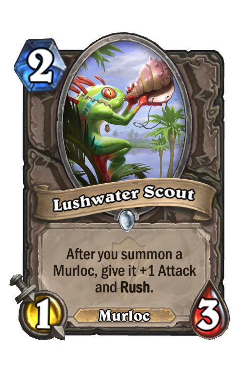 Lushwater Scout Hearthstone kártya
