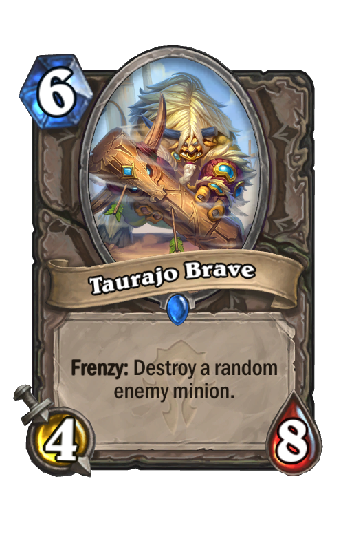 Taurajo Brave Hearthstone kártya