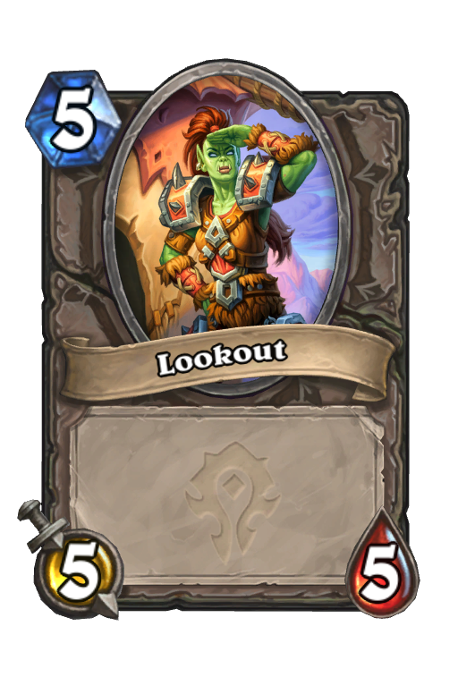Lookout Hearthstone kártya