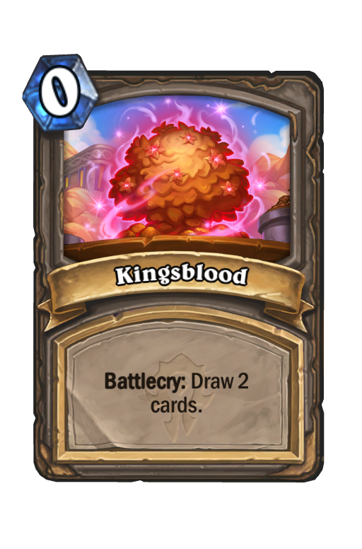 Kingsblood Hearthstone kártya