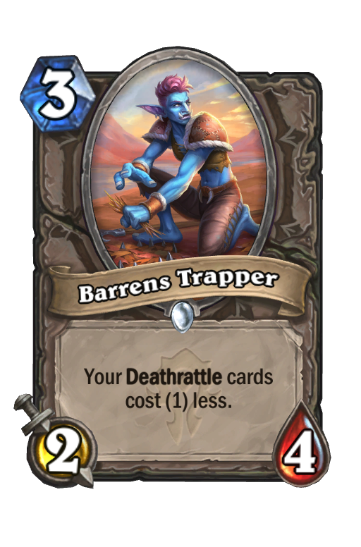 Barrens Trapper Hearthstone kártya