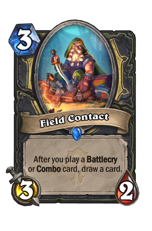 Field Contact Hearthstone kártya