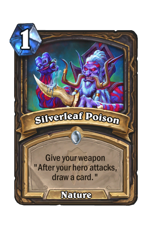 Silverleaf Poison Hearthstone kártya