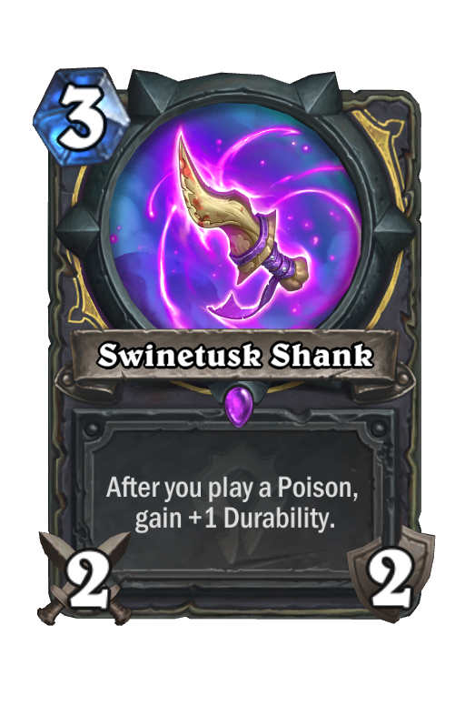 Swinetusk Shank Hearthstone kártya