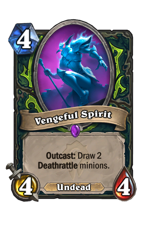 Vengeful Spirit Hearthstone kártya