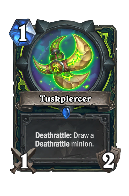 Tuskpiercer Hearthstone kártya