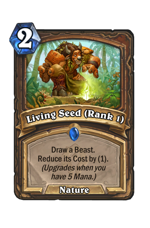 Living Seed (Rank 1) Hearthstone kártya
