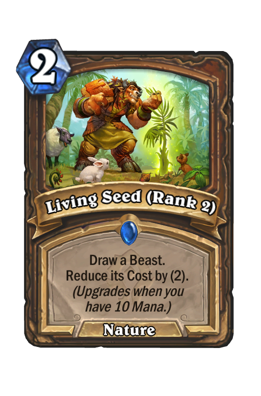 Living Seed (Rank 2) Hearthstone kártya