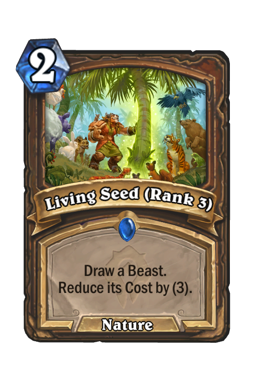 Living Seed (Rank 3) Hearthstone kártya