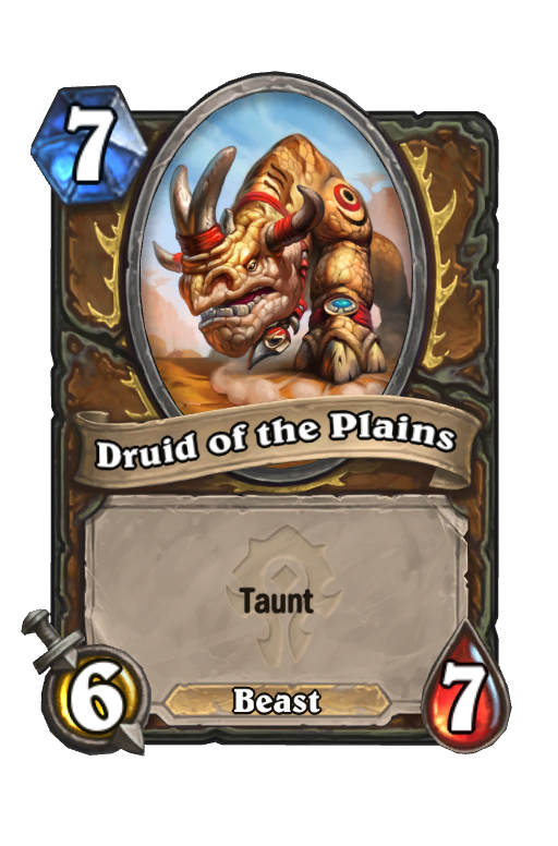 Druid of the Plains Hearthstone kártya