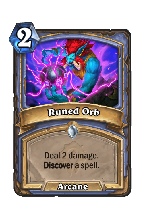 Runed Orb Hearthstone kártya