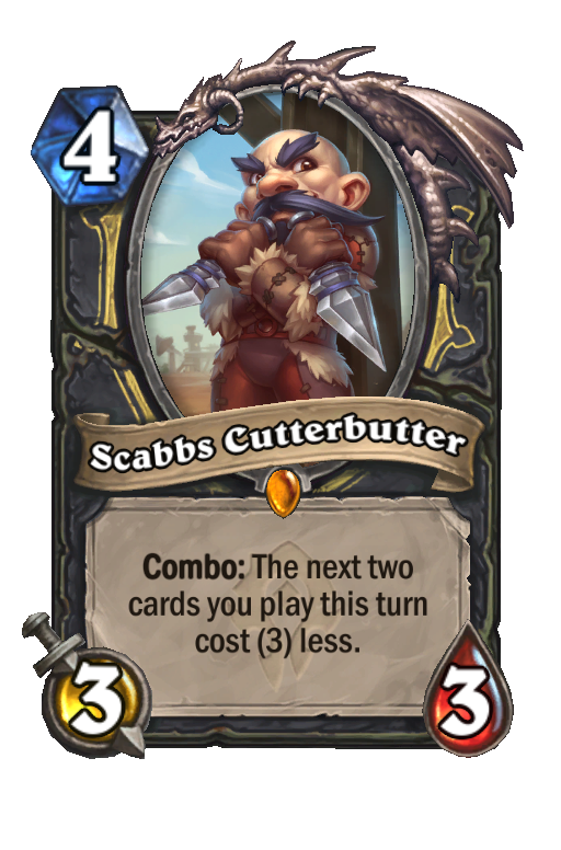 Scabbs Cutterbutter Hearthstone kártya