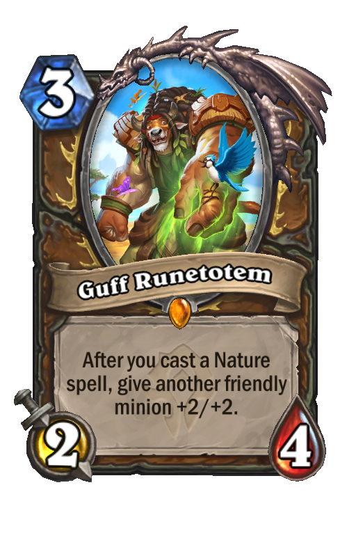 Guff Runetotem Hearthstone kártya