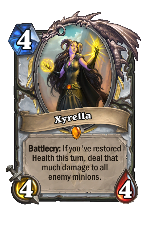 Xyrella Hearthstone kártya