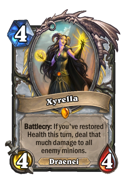 Xyrella Hearthstone kártya