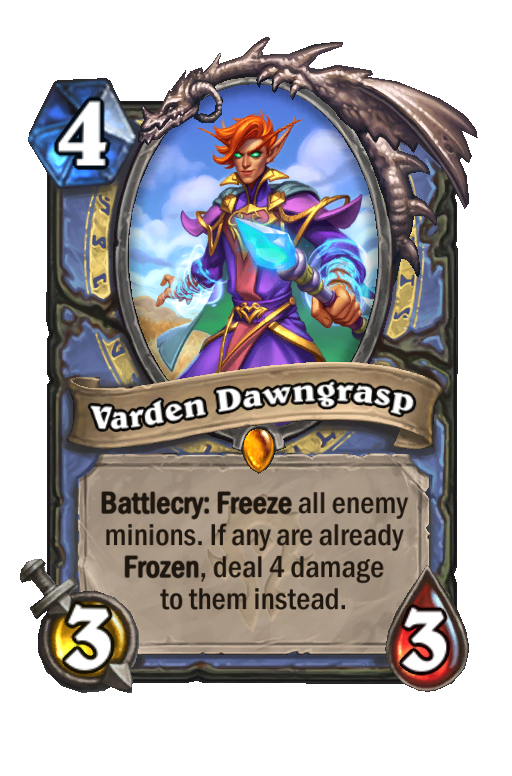 Varden Dawngrasp Hearthstone kártya