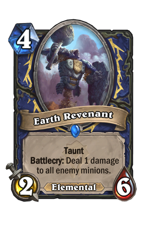 Earth Revenant Hearthstone kártya