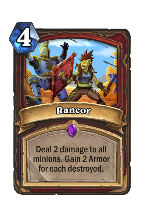 Rancor Hearthstone kártya