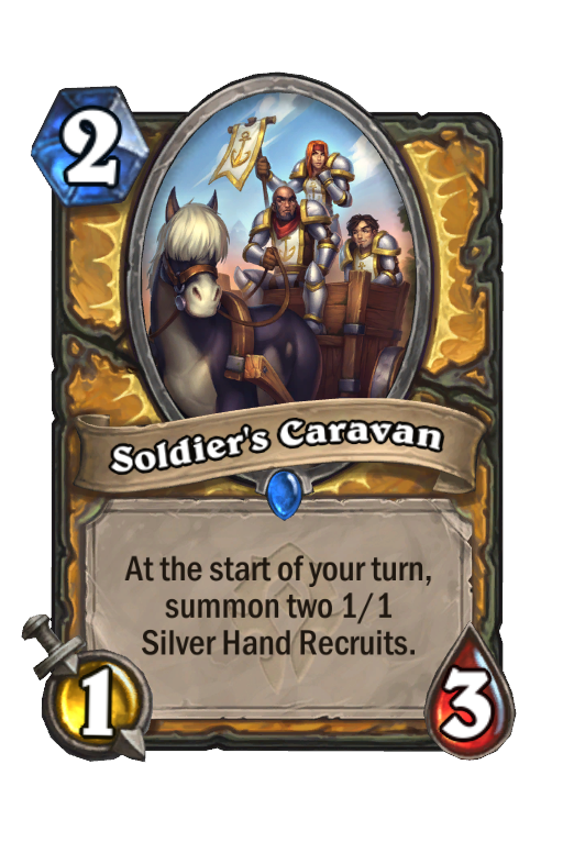 Soldier's Caravan Hearthstone kártya