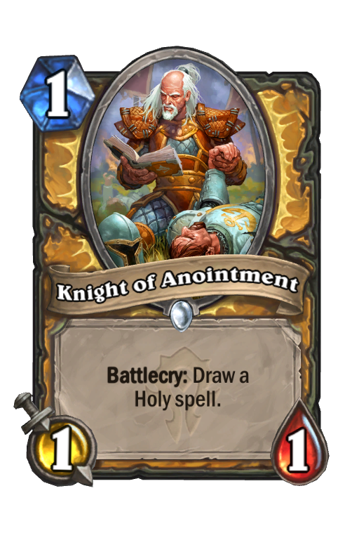 Knight of Anointment Hearthstone kártya