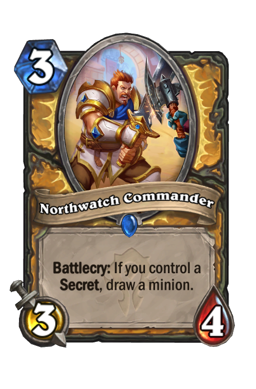 Northwatch Commander Hearthstone kártya