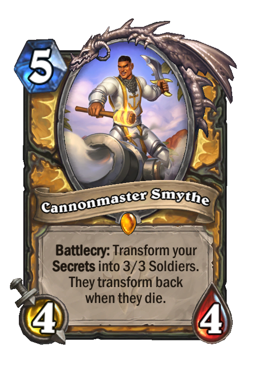 Cannonmaster Smythe Hearthstone kártya