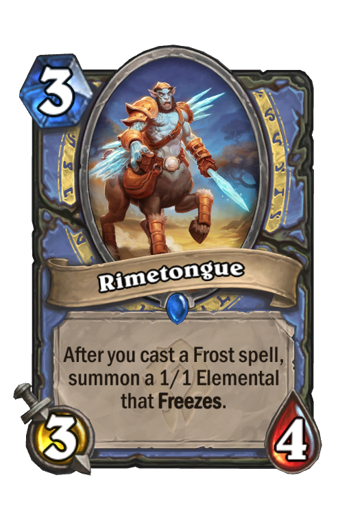 Rimetongue Hearthstone kártya