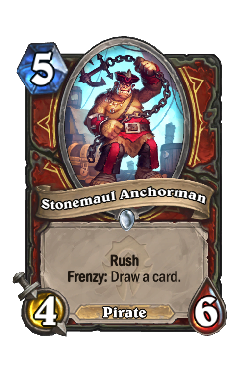 Stonemaul Anchorman Hearthstone kártya
