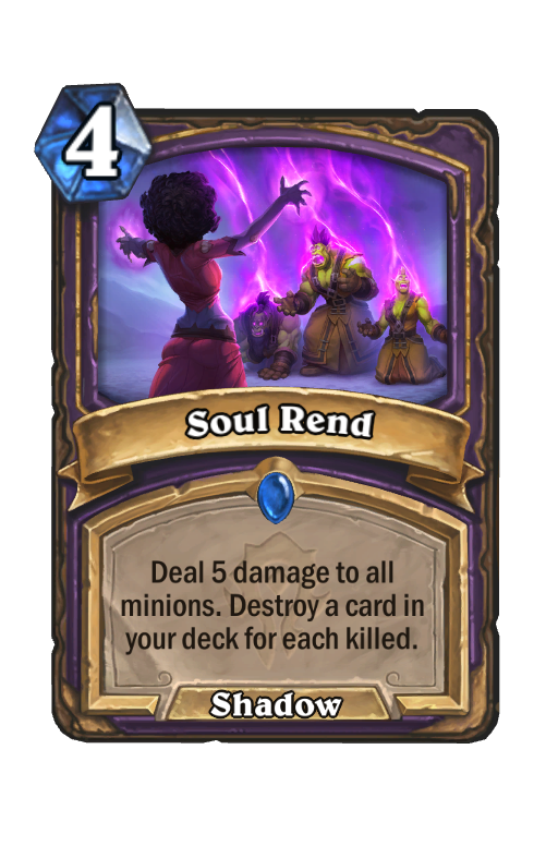 Soul Rend Hearthstone kártya