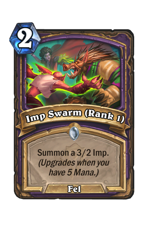Imp Swarm (Rank 1) Hearthstone kártya