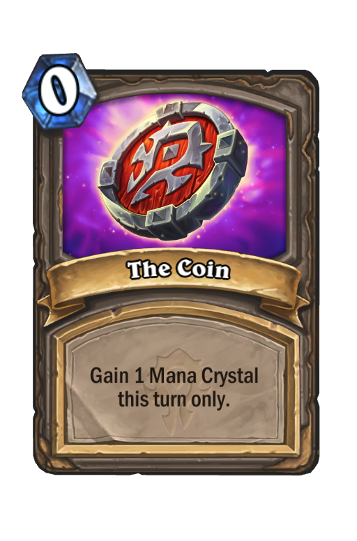 The Coin Hearthstone kártya