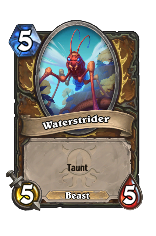 Waterstrider Hearthstone kártya