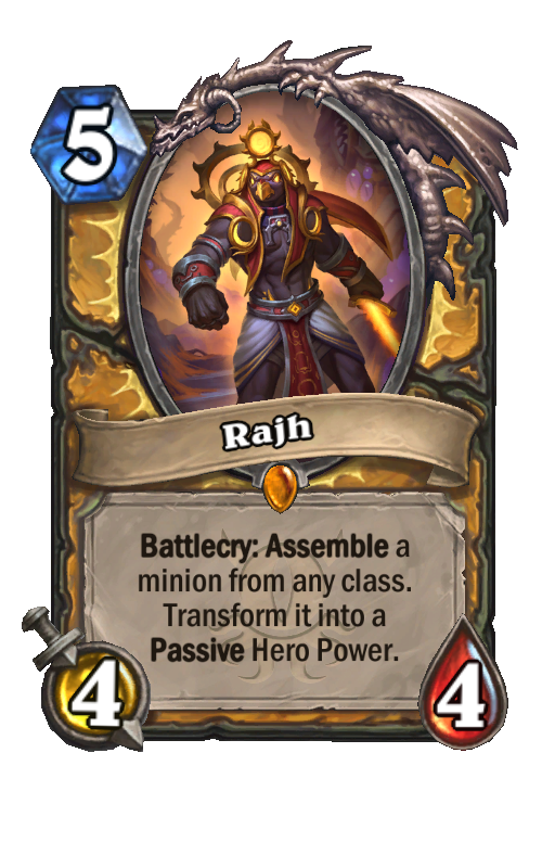 Rajh Hearthstone kártya
