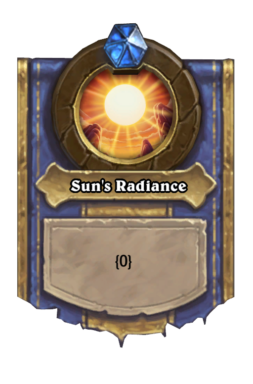 Sun's Radiance Hearthstone kártya