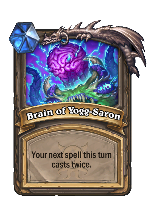 Brain of Yogg-Saron Hearthstone kártya