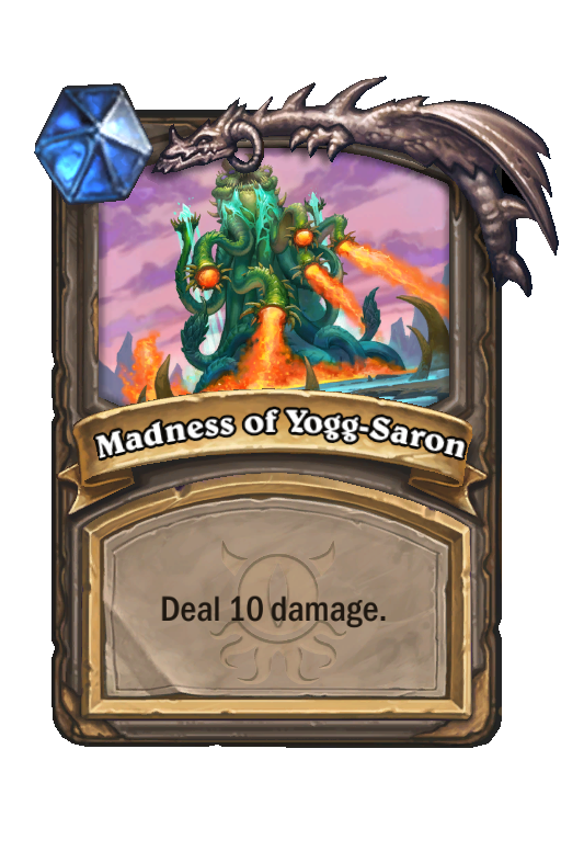 Madness of Yogg-Saron Hearthstone kártya